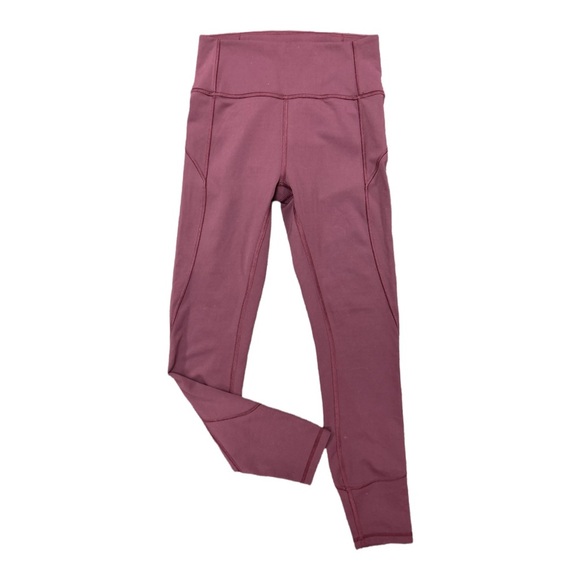 Lululemon In Movement High Rise Leggings Size 4 - Picture 3 of 4